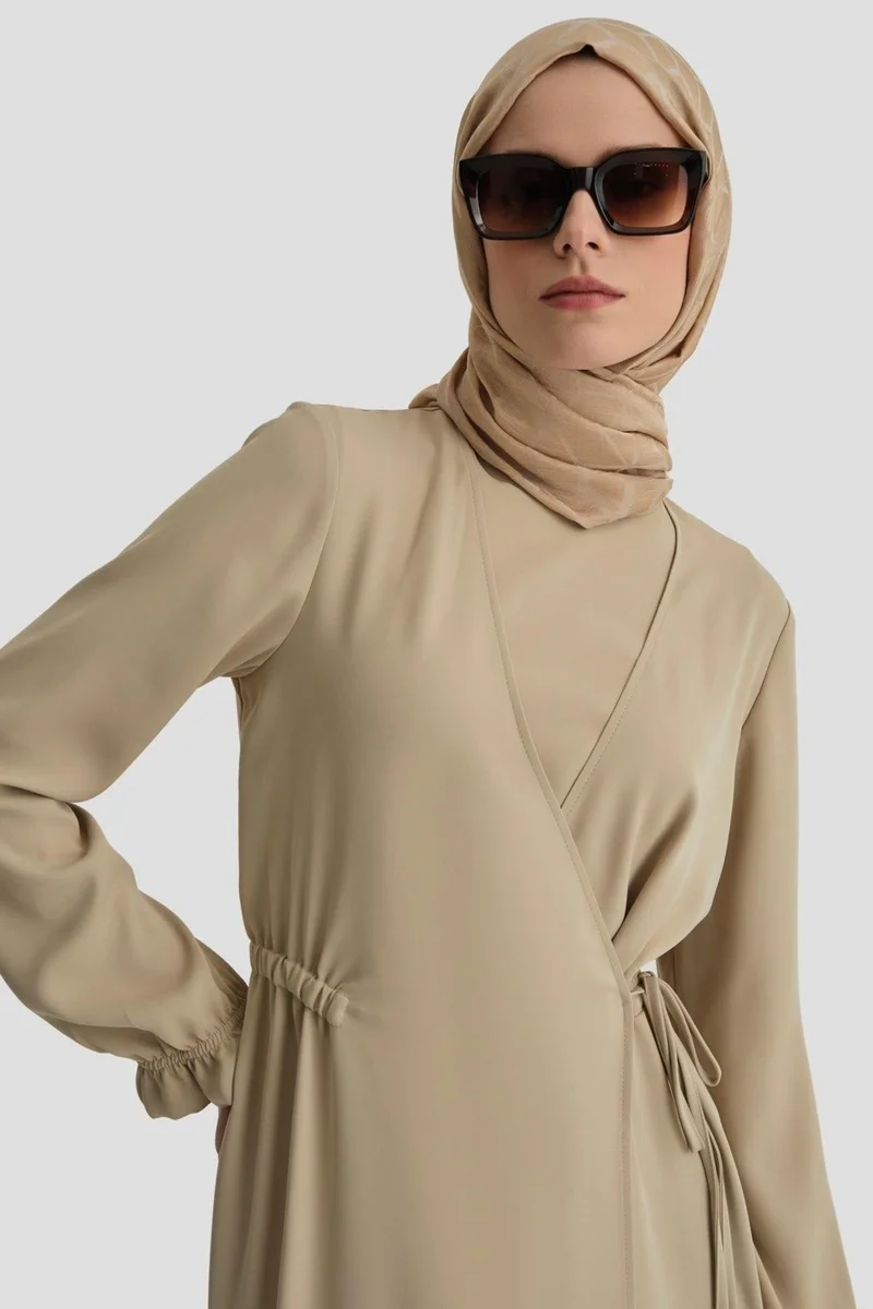 ARMINE Wrap Dress Medium9230 Beige