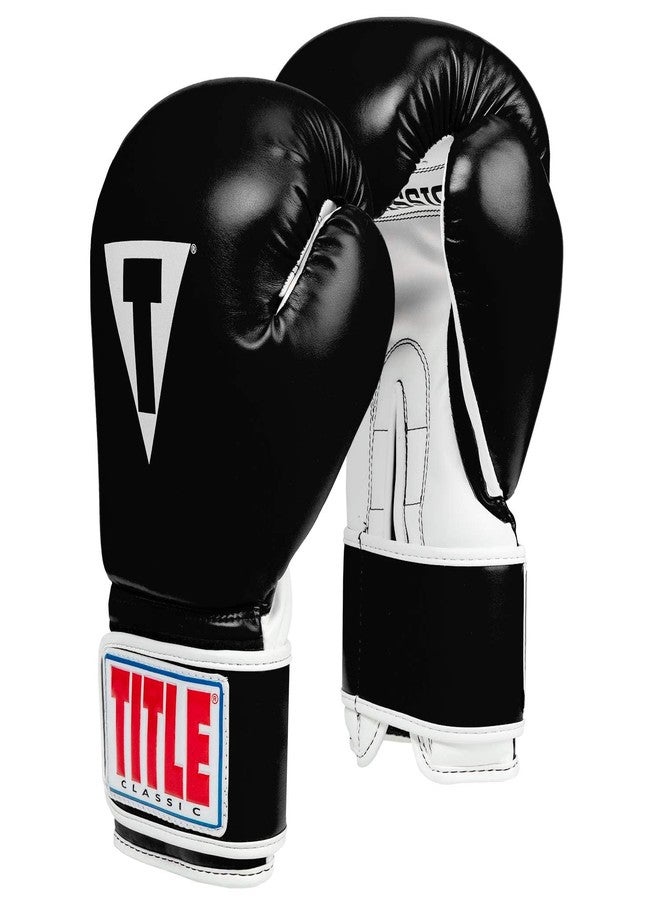 Title Boxing Title Classic Pro Style Boxing Training Gloves 3.0-10oz Training MMA, Training, Kickboxing, Punching Bag, Sparring Glove - Image 1