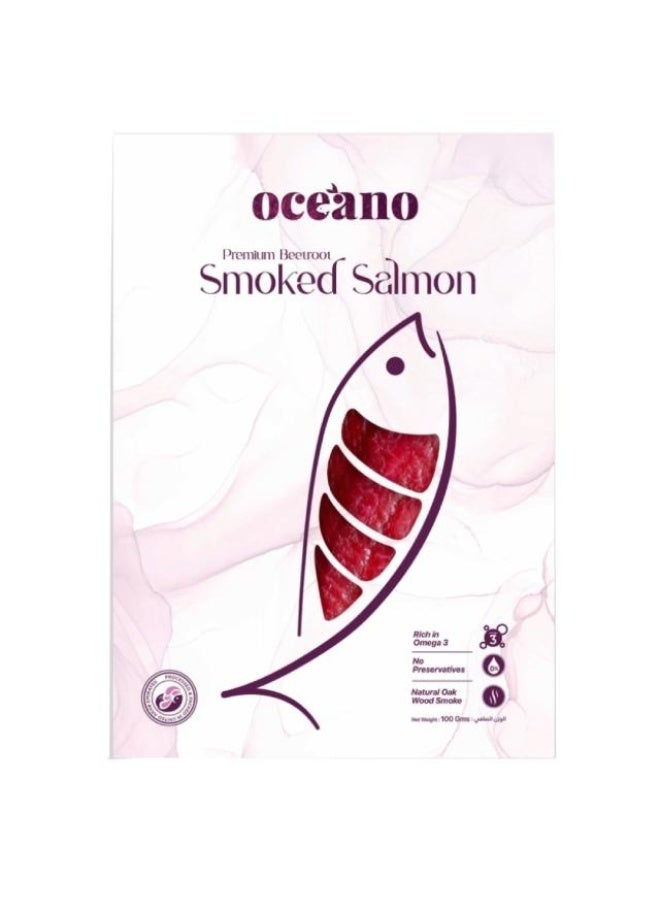 Beetroot Smoked Salmon 100g