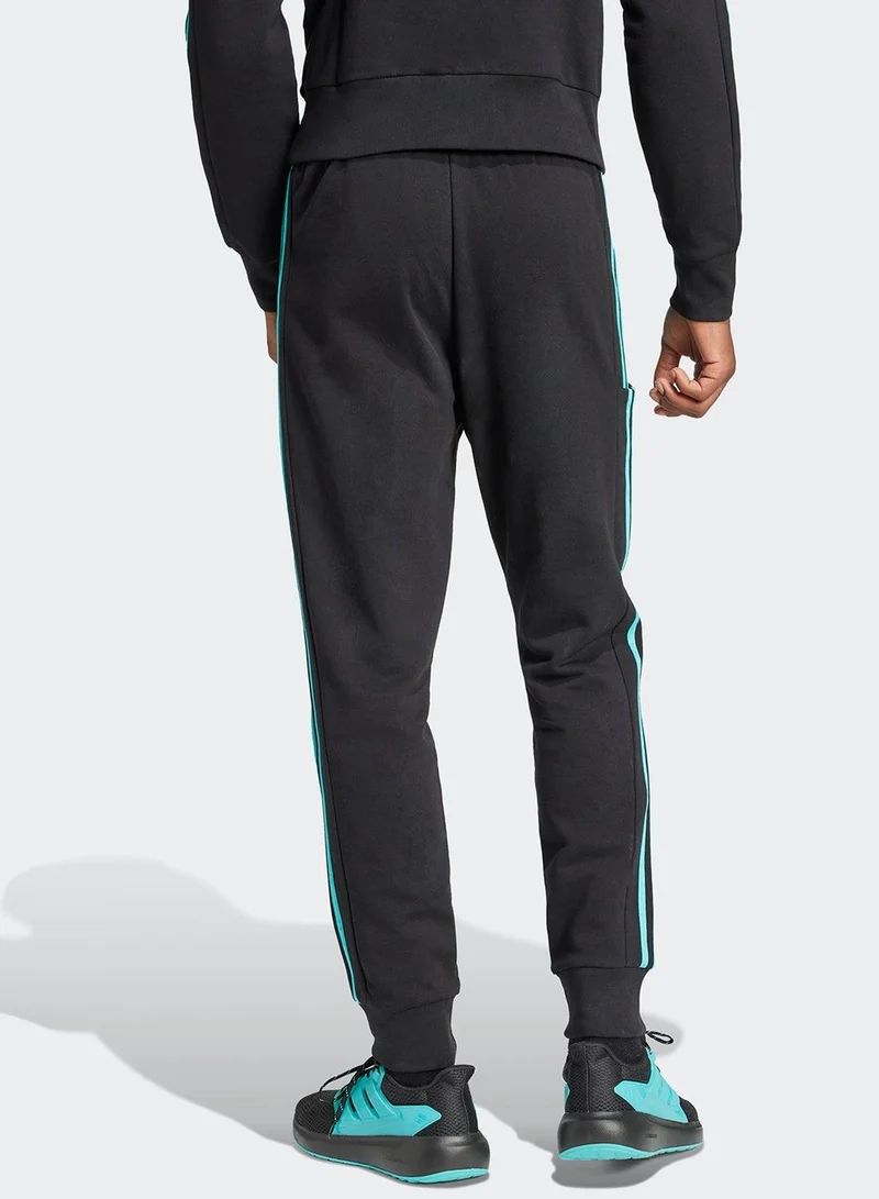adidas بنطلون رياضي رجالي أسود