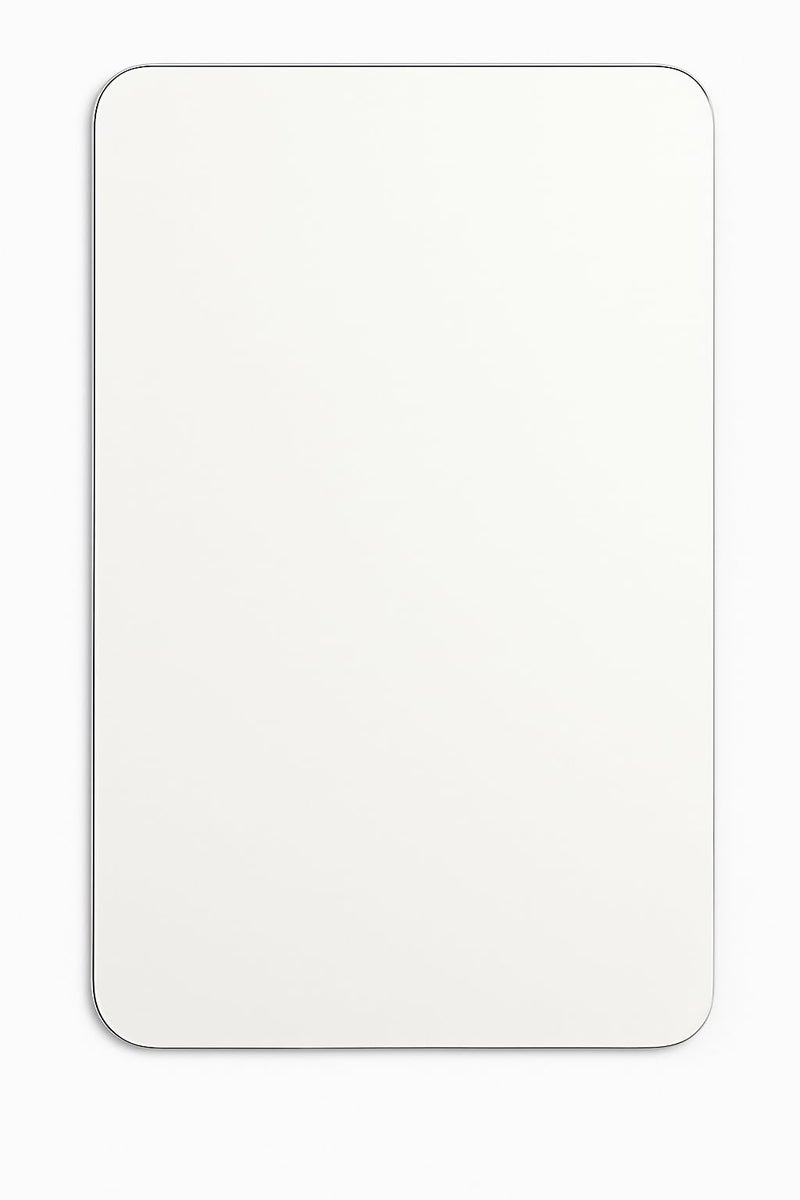 CDM 12x18 Inch Wall Mirror Frameless Glass with Smooth Edges – Space-Saving, Stylish Addition to Bathrooms, Bedrooms, or Compact Living Areas - Image 3