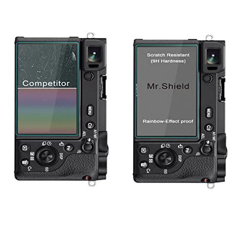 Mr Shield Mr.Shield Screen Protector compatible with Sony Alpha A6600 A6100 A6400 A6000 A5000 A6300 NEX-7 NEX-3N NEX-5 NEX-6L [NOT for a6500/a5100] [Tempered Glass] [3-PACK] [Japan Glass with 9H Hardness] - Image 4