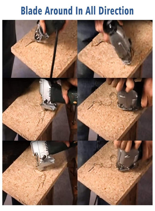 LiebeWH Coping Foot Universal Heavy Duty Steel Guide for Precision Crown Woodworking Projects Fits Most Jigsaws - Image 5