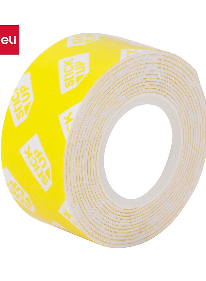 DELI MOUNTING TAPE 1MMX25.4MMX1.5M WHITE EA35011 - Image 3