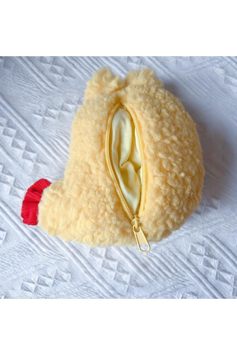 General Labubu headphone bag enamel face pendant keychain fried shrimp headphone bag  - Image 3