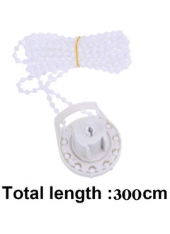 Realfrog Roller Blind Fitting 1 Set Roller Shade Parts Plastic Bracket Bead Chain Cord with Roller Shade Clutch Rolling Blind Replacement Repair Kit  - Image 3