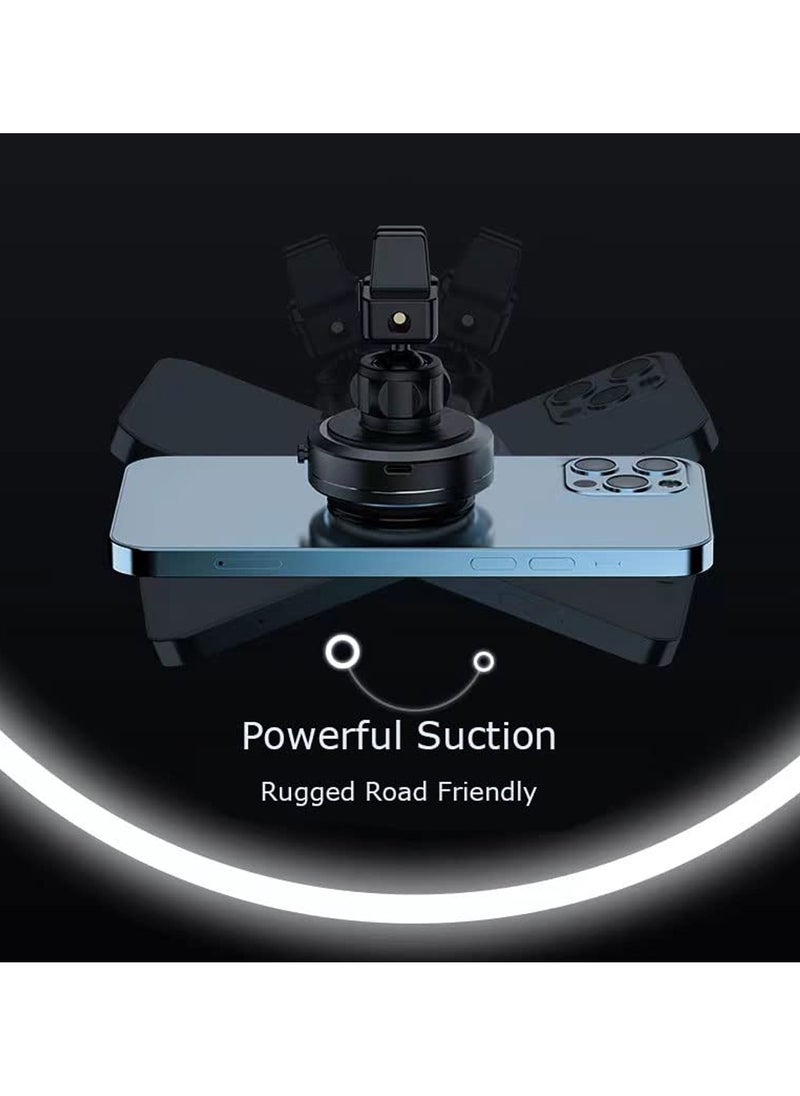 CHAPPELINE - CHAPPELINE Car Vacuum Electric Suction Phone Holder Alloy Material - Black - Image 1