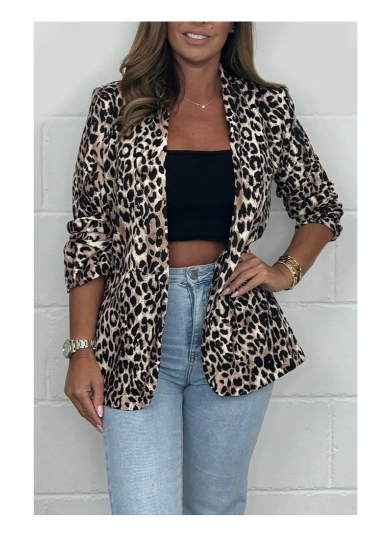 Shougu New Slim Fit Long Sleeved Suit Jacket For Women  - Image 2