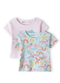 MINOTI Baby Girls 2-Pack T-Shirt  - Image 1