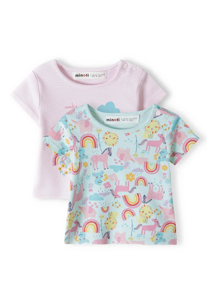 MINOTI Baby Girls 2-Pack T-Shirt