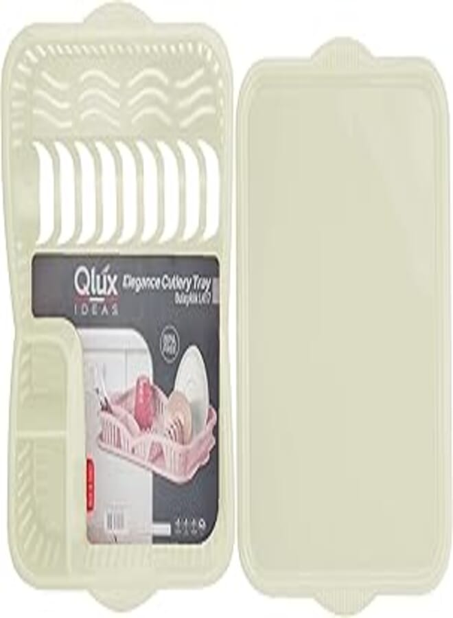 Q-Lux Elegance Dish Drainer L-00417 - Ivory