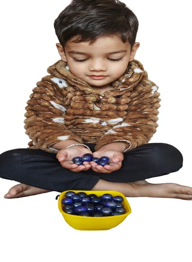 BANDHAL - Marbles goti/goli Aquarium Decorations Marbles 200 Pieces Glass Marble with One Big Shooter Marble Kanche for Decoration & Kids Playing, Kanche/goli Glass Marbels - Image 4
