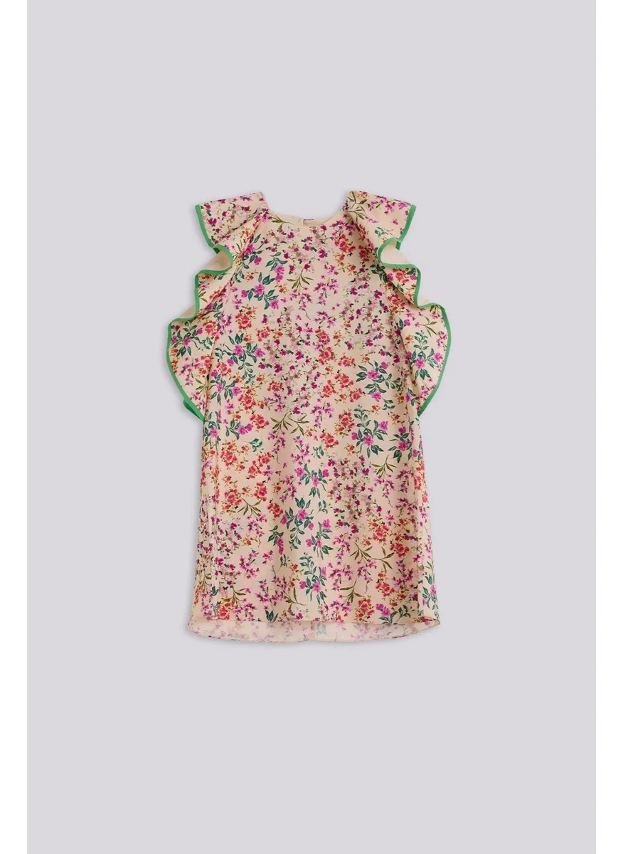 Lia Lea Bg Store Girl Beige Dress