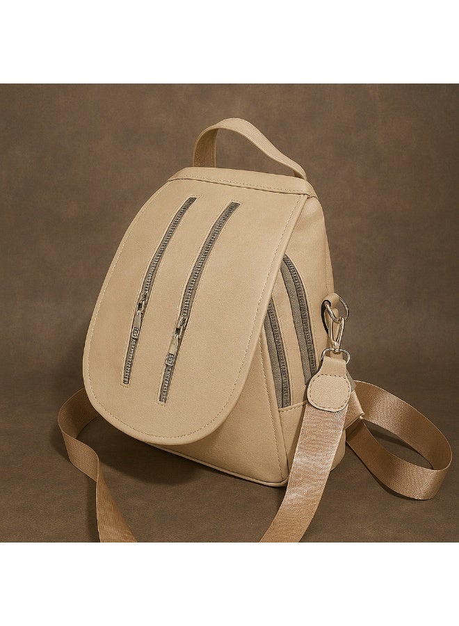 Women’s Leather Backpack for Daily Use – Spacious Multi-Pocket Design - Image 5