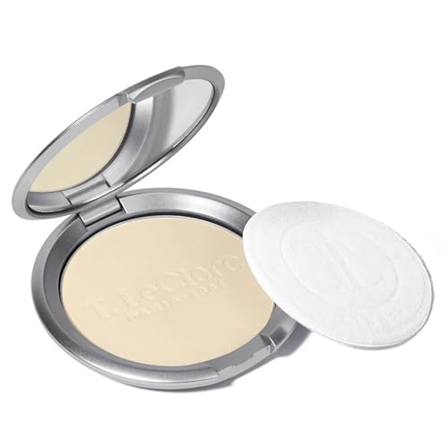 T. LeClerc T Leclerc Compact Pressed Powder SuperBlendable Face Makeup Longwear Portable Matte Finish for Radiant Natural Medium to Full Coverage Airbrushing Mineral Based For Pores Imperfections Banane - Image 5