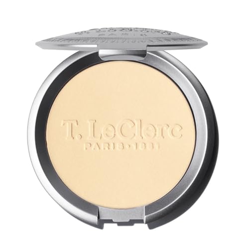 T. LeClerc T Leclerc Compact Pressed Powder SuperBlendable Face Makeup Longwear Portable Matte Finish for Radiant Natural Medium to Full Coverage Airbrushing Mineral Based For Pores Imperfections Banane - Image 2
