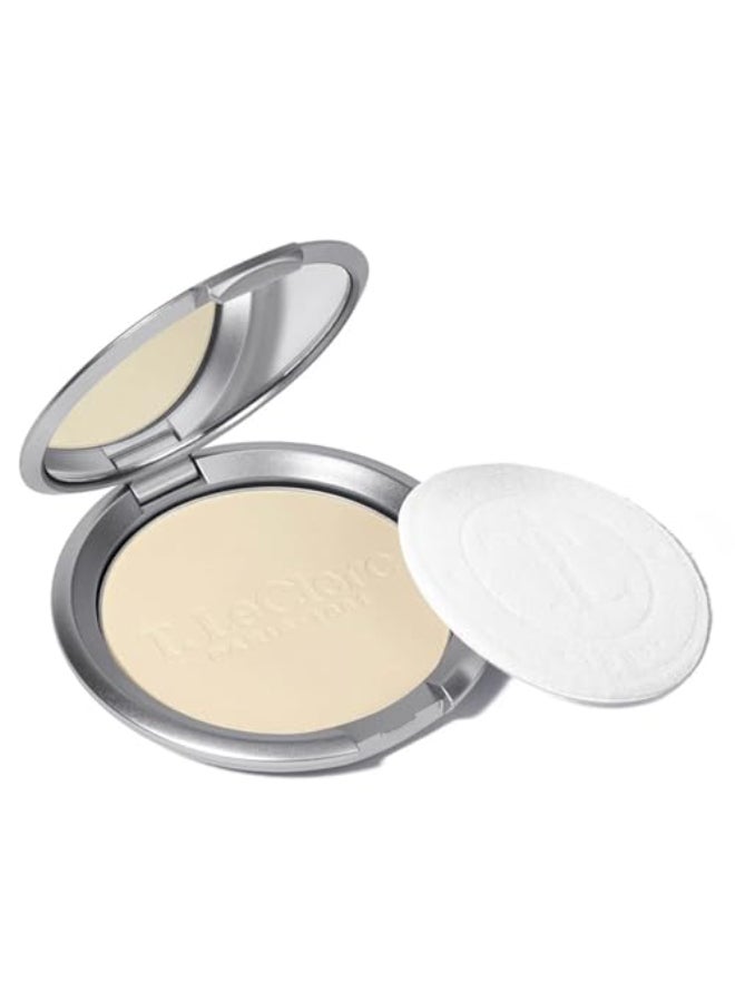 T. LeClerc T Leclerc Compact Pressed Powder SuperBlendable Face Makeup Longwear Portable Matte Finish for Radiant Natural Medium to Full Coverage Airbrushing Mineral Based For Pores Imperfections Banane - Image 4
