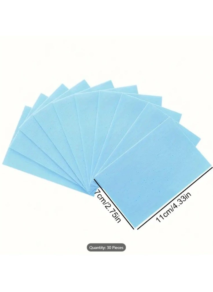 QUALITY - 30 Pieces Toilet Cleaner Sheet Toilet Cleaning Deodorant Yellow Dirt Cleaning Products - Image 1