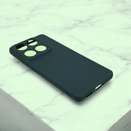 SBMS Silicone Back Cover Case for Motorola Signature | Soft Micro-Fibre Lining Inside | Camera Protection Bump | Shockproof Back Cover Case for Moto Signature (Candy Cloth_Green) - Image 5