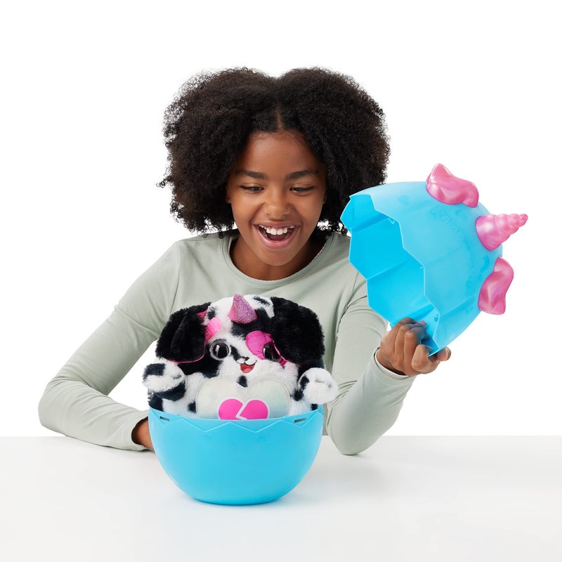 Rainbocorns Puppycorn Rescue (Poodle) by ZURU, Collectible Plush, Stuffed Animal Girl Toys, Surprise Egg, Stickers, Syringe Slime, Ages 3+ for Girls, Children - Image 3