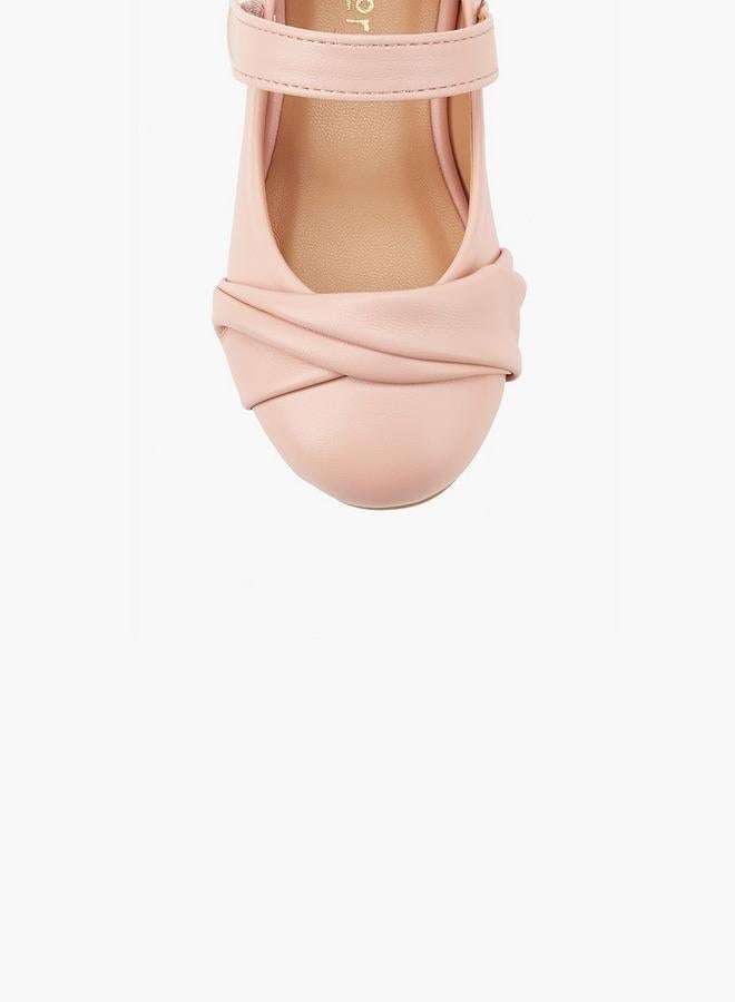 جونيورز حذاء باليرينا بنعل لاصق للبنات - Image 4