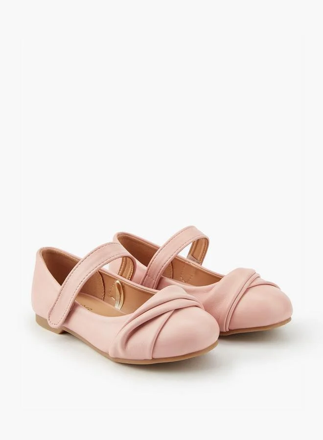 جونيورز حذاء باليرينا بنعل لاصق للبنات