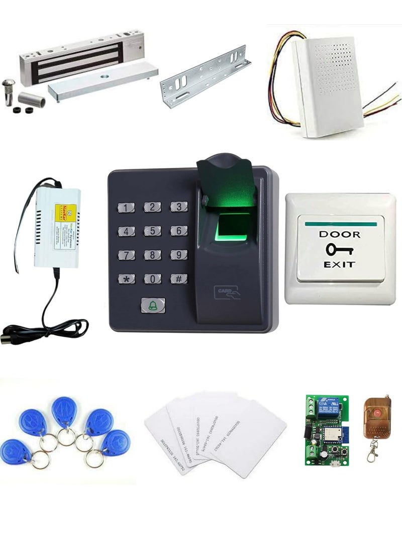 NAVKAR SYSTEMS NAVKAR SYSTEMS Biometric Access Control Electromagnetic Lock 600lbs with WiFi Receiver  - Image 2