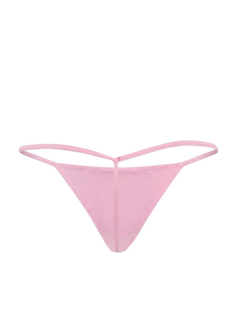 trendyol Pink Drawstring Strap Panty Babydoll/Fantasy Nightgown - Image 5