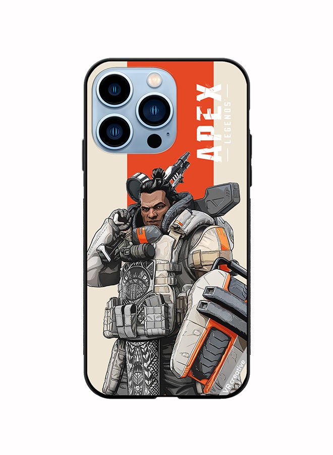 VR CREATIVE Protective Case Cover For Apple iPhone 14 Pro Max Apex Legends Gibby Design Multicolour - Image 1