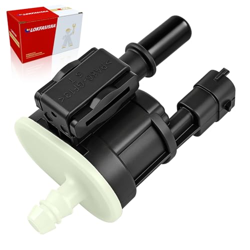 LOKFASISHA 911410 Vapor Canister Purge Solenoid Valve Compatible with Ram 1500250035004000Jeep Grand CherokeeWranglerCherokeeDodge ChallengerChargerDurangoReplace OE4627694AA 4627694AB - Image 1