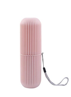 VIUAUAX Portable Travel Toothbrush Case  Toothpaste Holder Toothbrush Caps Cover Simple Travel Toothbrush Box Portable Mouthwash Toothbrush Toothpaste Storage For Business Trips  Camping  Hiking  - Image 1