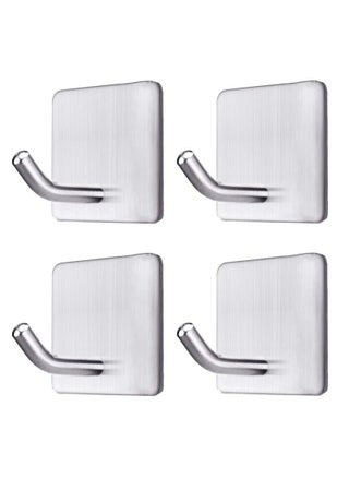 PARVY Flat Hook Iron Coat Hooks Black Wall Hooks for Hanging Heavy Duty Hooks for Hanging Large Hooks for Hanging Metal Wall Hooks 10PCS - pzsku/Z81476D1765A0AD9F7DB6Z/45/1748264187/4d8ace89-6bab-4dbc-b1af-e55307dfa643