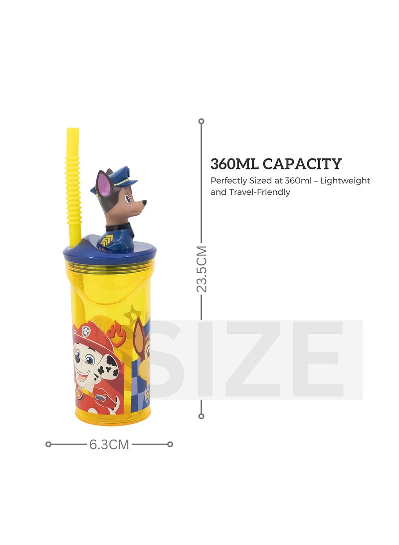 STOR PawPatrol 3D Figurine Tumbler Water Bottle For Kids 360 ML - Image 2