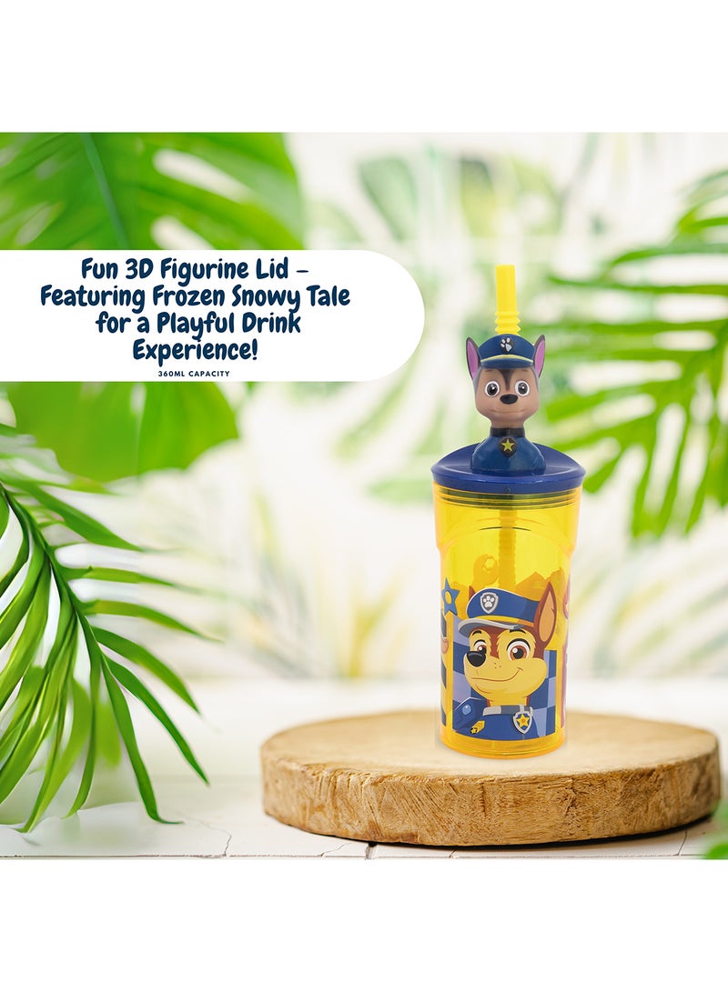 STOR PawPatrol 3D Figurine Tumbler Water Bottle For Kids 360 ML - Image 4