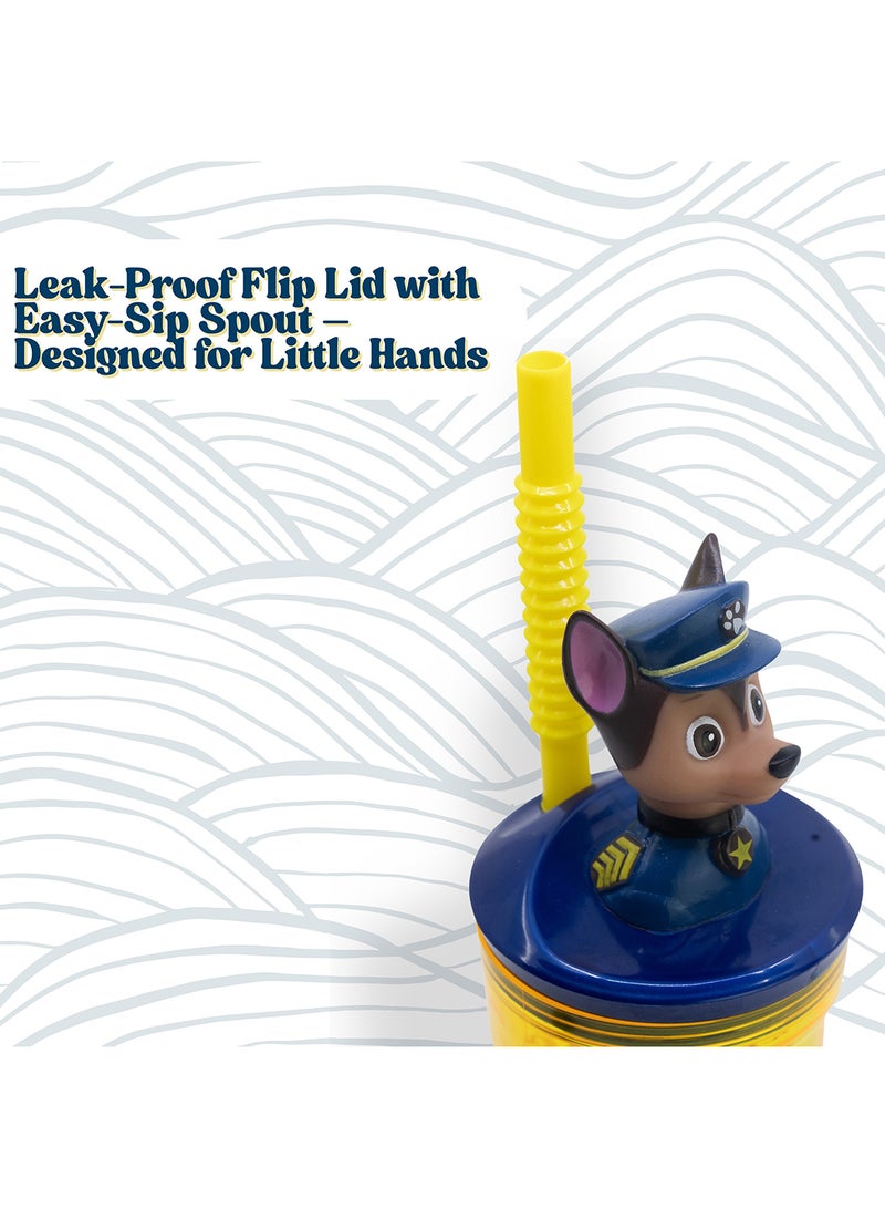 STOR PawPatrol 3D Figurine Tumbler Water Bottle For Kids 360 ML - Image 3