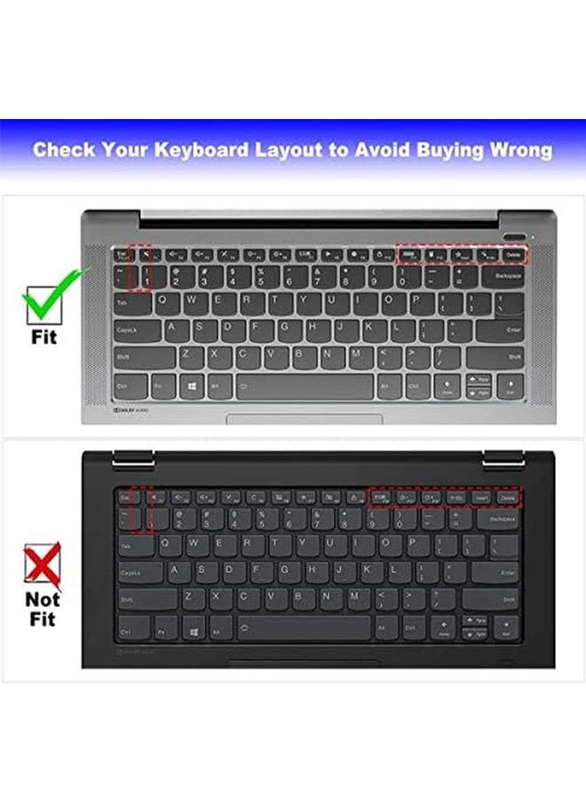 erorex - Keyboard Cover New Lenovo Yoga Slim 9 14Itl5 Yoga Duet 7 13Iml05 Lenovo Yoga Slim 7 Pro 14Ihu5 14Itl5 Yoga 5G 14Q8Cx05 Yoga 7 14Itl5 Laptop Accessories Keyboard Cover Gpurple - Image 1