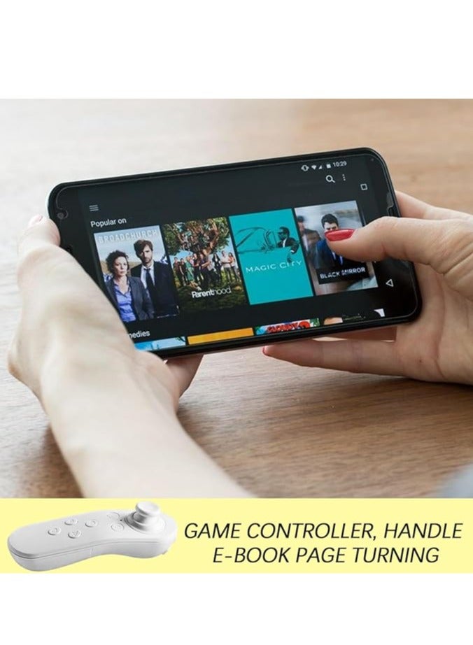 عام وحدة تحكم VR - وحدة تحكم بلوتوث VR - تحكم بلوتوث للفيديو في الواقع الافتراضي، الألعاب، السيلفي، صفحات الكتب الإلكترونية / العروض التقديمية / نوك، ماوس، نظارات الواقع الافتراضي. - Image 2