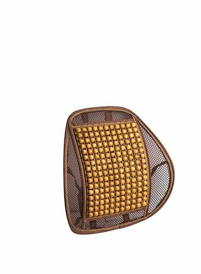 Loquat Wooden Back Massage Car Cushion Pad