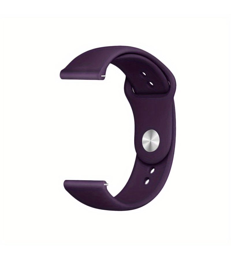 New Plum 18mm Soft Strap For Galaxy Watch 7 6 5 4 Active 2 3 Huawei GT 4 3 2 - Image 3