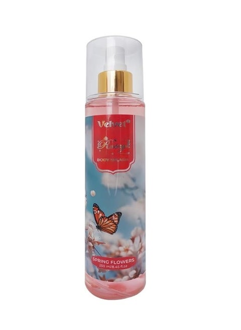 Velvet ROSEY BODY SPLASH 250ml