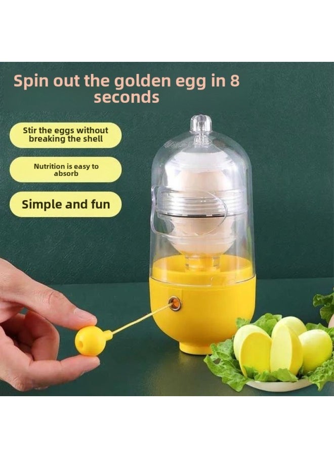 Generic - Egg Puller Manual Egg Shaker Making Yolk Egg Shaker Household Egg White Yolk Mixer Egg Whisker-Specifications:Egg Pullover 2 Pack-Size:No Specifications - Image 1