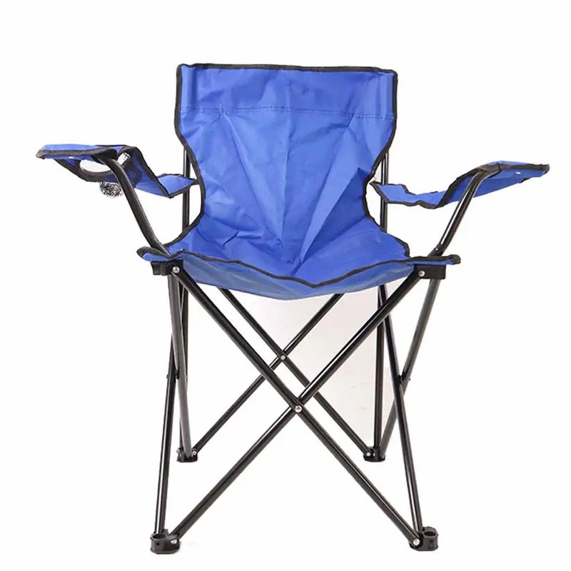 Portable Folding Camping Chair- Blue - Image 1