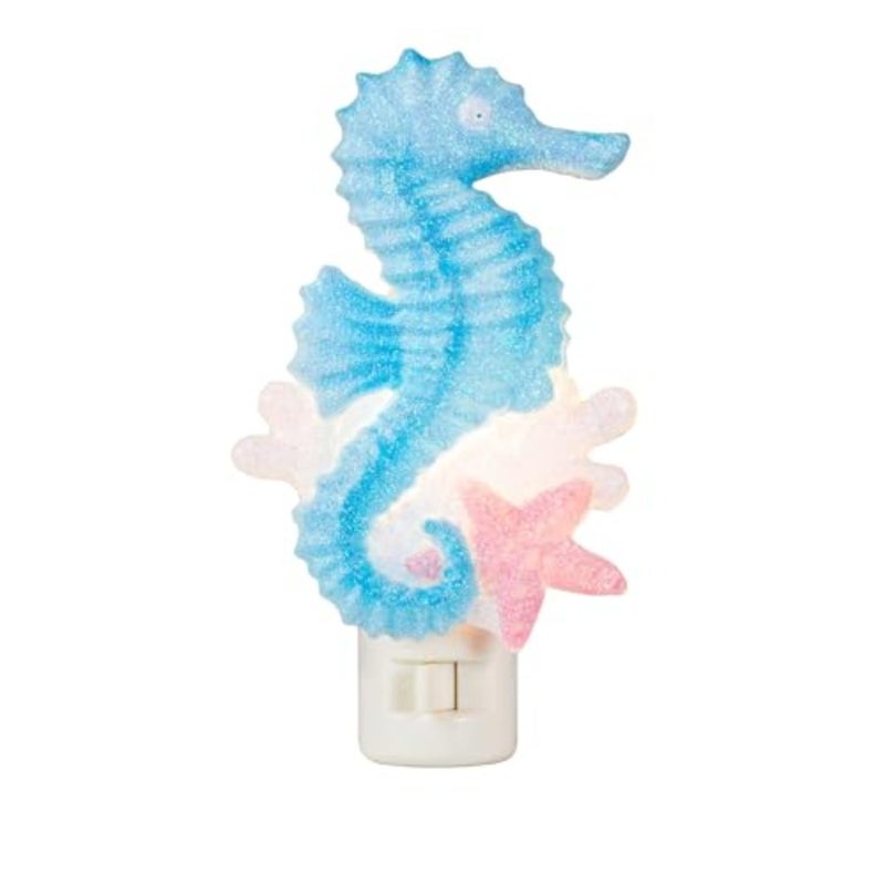 LED Lamp with Starfish Spring Summer Decoration Night Light with Swivel Plug - Image 1