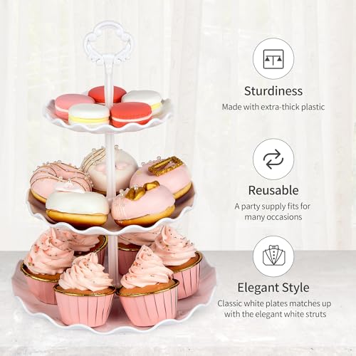 NWK Cupcake Stand (White) - Image 3