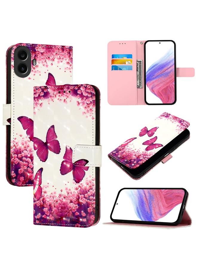 اس-توب جراب لهاتف CMF Phone 1 بتصميم ثلاثي الأبعاد من الجلد مع قلاب أفقي - Image 1