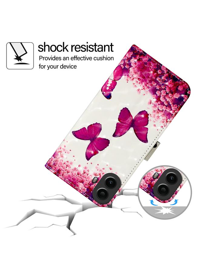 اس-توب جراب لهاتف CMF Phone 1 بتصميم ثلاثي الأبعاد من الجلد مع قلاب أفقي - Image 5