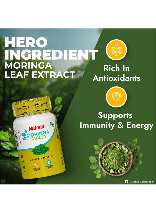 NUTRELA 1000 mg Moringa - 60 Tablets | Support in Immunity, Digestion & Energy, Good for Hair and Skin - Image 5