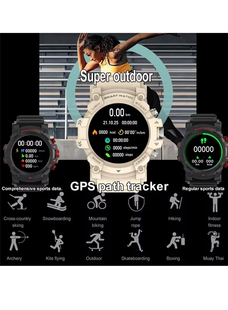 PEJE 1.39” Watch For Men,Smart Watch For Men with GPS,1ATM Waterproof Bluetooth calling Smart Watch,120+ Sport Modes, with SpO2/Heart Rate/Sleep Monitor,Smartwatch Compatible Android iOS (Black) - Image 2