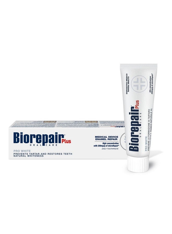 بيوريبير معجون أسنان بيوريبير برو وايت اليومي - أنابيب 75 مل (2.54 أونصة سائلة) (عبوة من قطعتين) [مستورد من إيطاليا] - Image 1