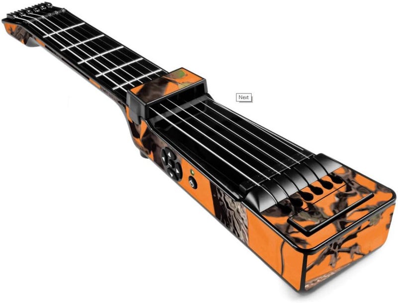 غلاف MightySkins متوافق مع Jamstik+ الجيتار الذكي المحمول - تمويه برتقالي | غلاف فريد، متين، وقابل للحماية | سهل التطبيق، الإزالة، وتغيير الأنماط | مصنوع في الولايات المتحدة الأمريكية